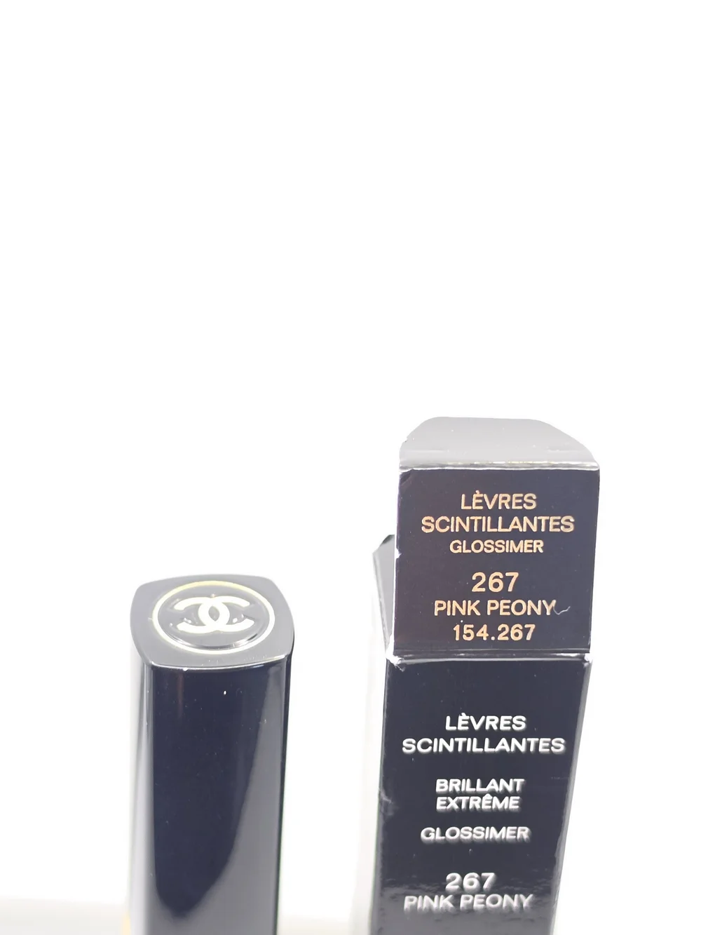 DISCONTINUED CHANEL Lèvres Scintillantes Glossimer- 267 Pink Peony
